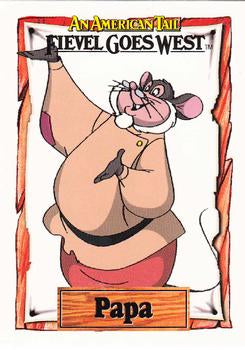 #3 Papa Mousekewitz - 1991 Impel An American Tail: Fievel Goes West