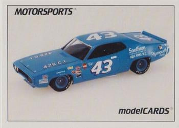 #3 Richard Petty - Petty Enterprises -1991 Motorsports Modelcards Racing