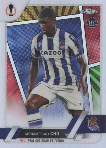 #3b Mohamed-Ali Cho - Real Sociedad - 2022-23 Topps Chrome UEFA Club Competitions Soccer
