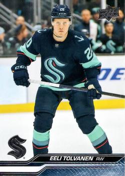 #400 Eeli Tolvanen - Seattle Kraken -2023-24 Upper Deck Hockey