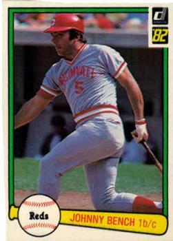 #400 Johnny Bench - Cincinnati Reds - 1982 Donruss Baseball