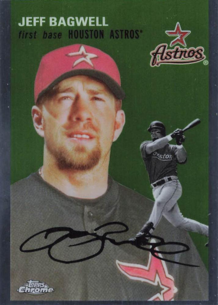 #401 Jeff Bagwell - Houston Astros - 2023 Topps Chrome Platinum Anniversary Baseball