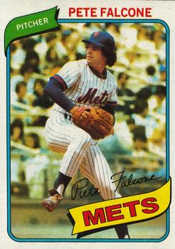 #401 Pete Falcone - New York Mets - 1980 Topps Baseball
