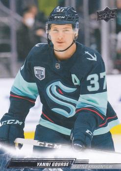 #402 Yanni Gourde - Seattle Kraken - 2022-23 Upper Deck Hockey