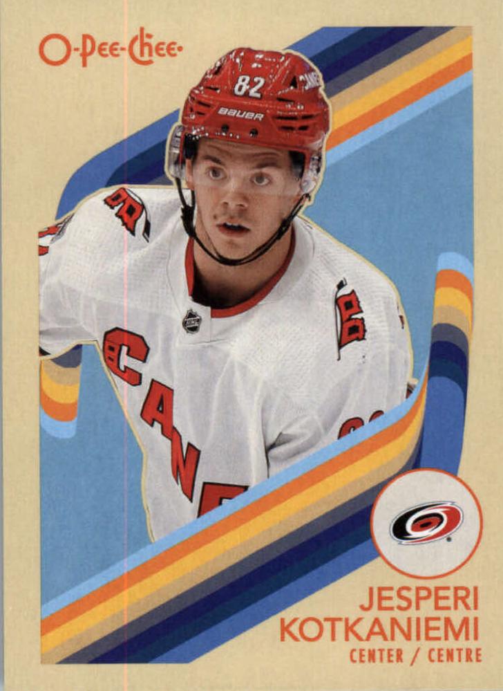#402 Jesperi Kotkaniemi - Carolina Hurricanes - 2023-24 O-Pee-Chee - Retro Hockey