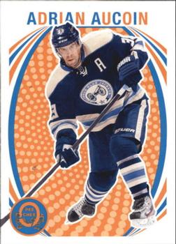 #402 Adrian Aucoin - Columbus Blue Jackets - 2013-14 O-Pee-Chee - Retro Hockey