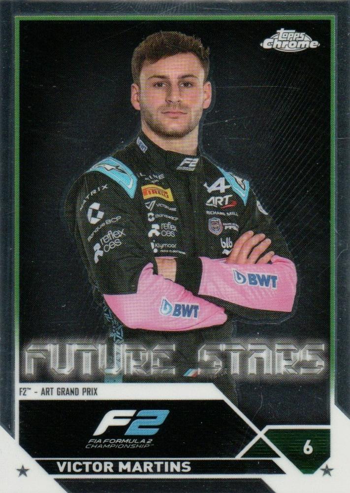 #79 Victor Martins - Art Grand Prix F2 - 2023 Topps Chrome Formula 1 Racing