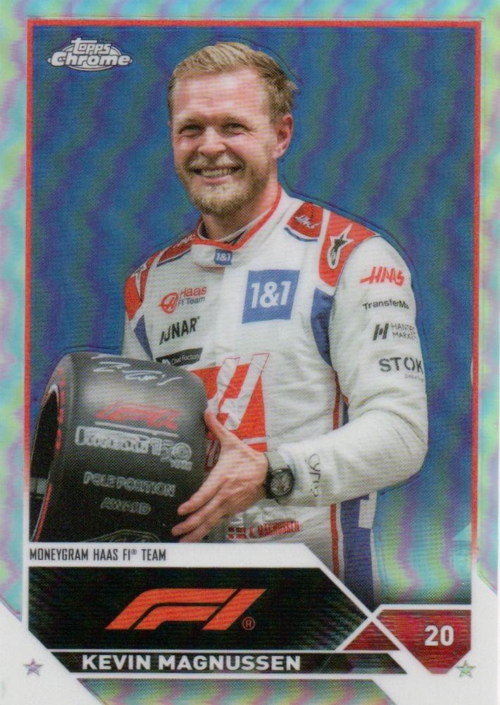 #49c Kevin Magnussen - Haas F1 Team - 2023 Topps Chrome Formula 1 Racing