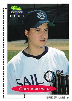 #403 Curt Krippner - Erie Sailors - 1991 Classic Best Baseball
