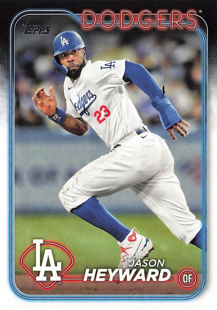 #366 Jason Heyward - Los Angeles Dodgers - 2024 Topps Baseball