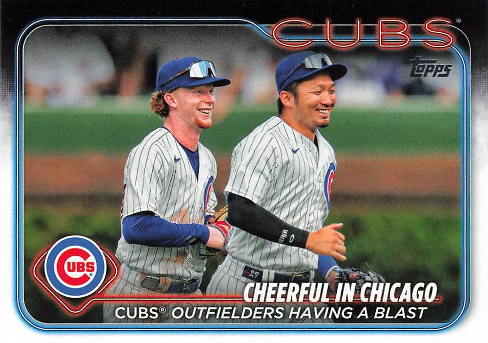 #371 Cheerful In Chicago (Pete Crow-Armstrong / Seiya Suzuki) - Chicago Cubs - 2024 Topps Baseball
