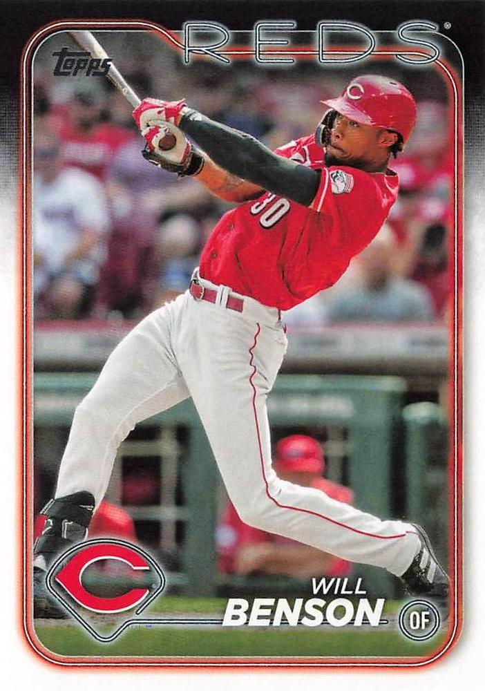 #386 Will Benson - Cincinnati Reds - 2024 Topps Baseball