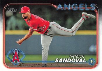 #388 Patrick Sandoval - Los Angeles Angels - 2024 Topps Baseball