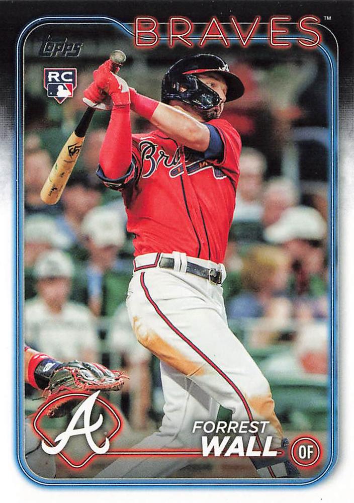 #391 Forrest Wall - Atlanta Braves - 2024 Topps Baseball
