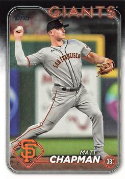 #393 Matt Chapman - San Francisco Giants - 2024 Topps Baseball