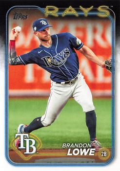 #430 Brandon Lowe - Tampa Bay Rays - 2024 Topps Baseball