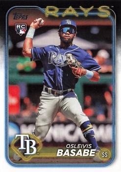 #440 Osleivis Basabe - Tampa Bay Rays - 2024 Topps Baseball