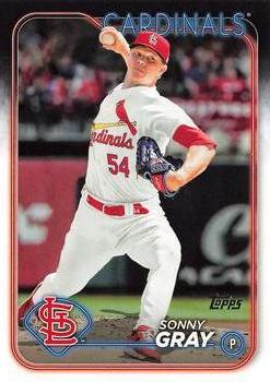 #466 Sonny Gray - St. Louis Cardinals - 2024 Topps Baseball