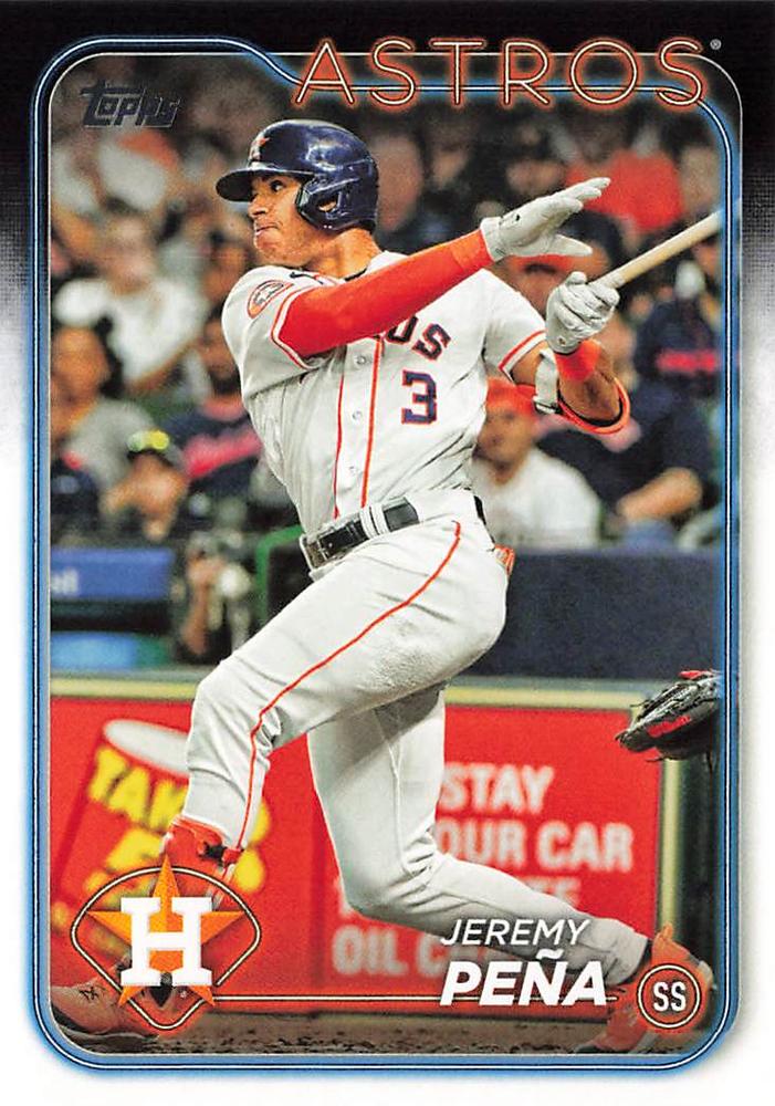 #472 Jeremy Peña - Houston Astros - 2024 Topps Baseball