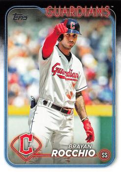 #473 Brayan Rocchio - Cleveland Guardians - 2024 Topps Baseball