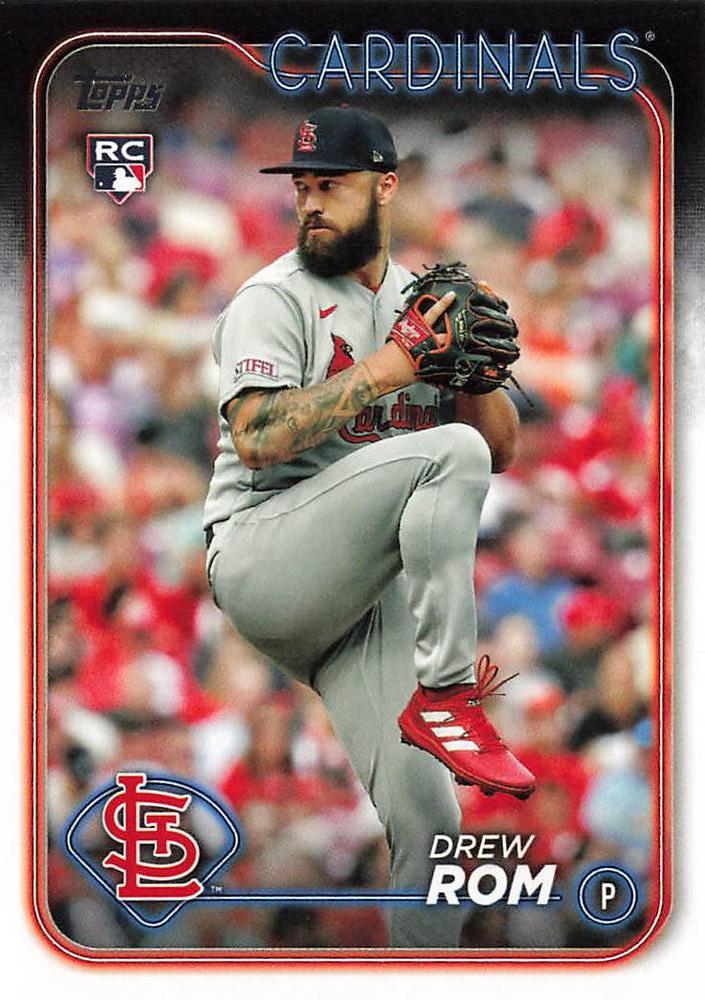 #476 Drew Rom - St. Louis Cardinals - 2024 Topps Baseball