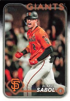 #521 Blake Sabol - San Francisco Giants - 2024 Topps Baseball