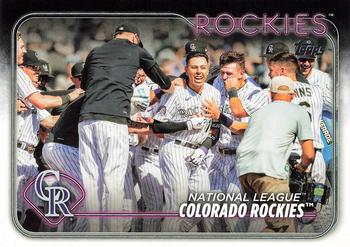 #526 Colorado Rockies - Colorado Rockies - 2024 Topps Baseball