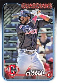 #531 Estevan Florial - Cleveland Guardians - 2024 Topps Baseball