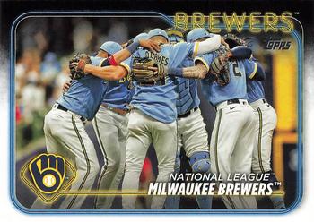 #533 Milwaukee Brewers - Milwaukee Brewers - 2024 Topps Baseball