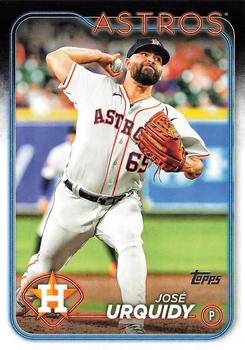 #552 José Urquidy - Houston Astros - 2024 Topps Baseball