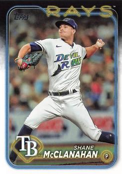 #578 Shane McClanahan - Tampa Bay Rays - 2024 Topps Baseball