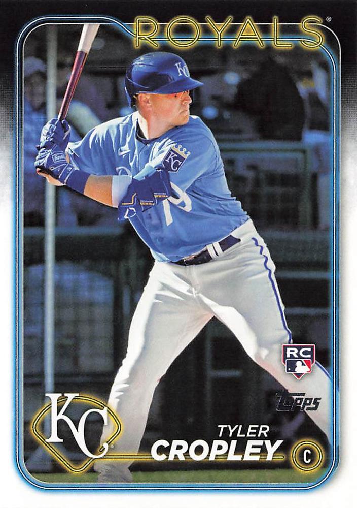 #612 Tyler Cropley - Kansas City Royals - 2024 Topps Baseball