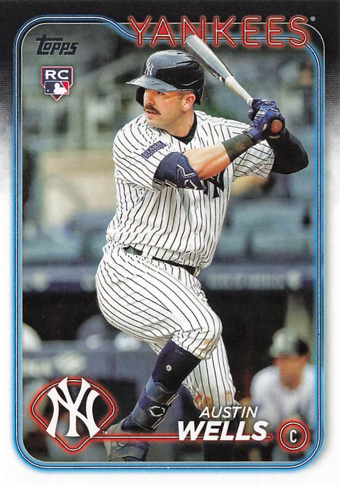 #624 Austin Wells - New York Yankees - 2024 Topps Baseball