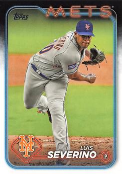 #633 Luis Severino - New York Mets - 2024 Topps Baseball