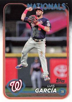 #657 Luis García - Washington Nationals - 2024 Topps Baseball