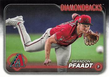 #664 Brandon Pfaadt - Arizona Diamondbacks - 2024 Topps Baseball