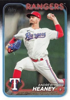 #665 Andrew Heaney - Texas Rangers - 2024 Topps Baseball