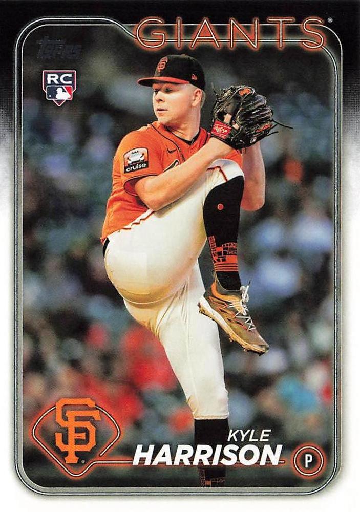 #667 Kyle Harrison - San Francisco Giants - 2024 Topps Baseball