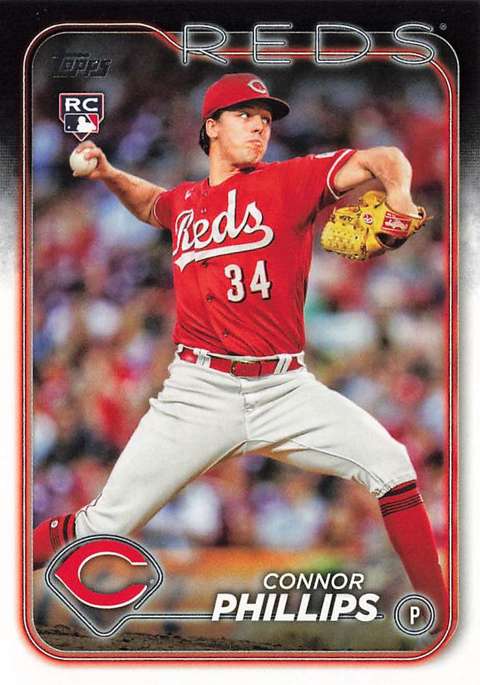 #670 Connor Phillips - Cincinnati Reds - 2024 Topps Baseball