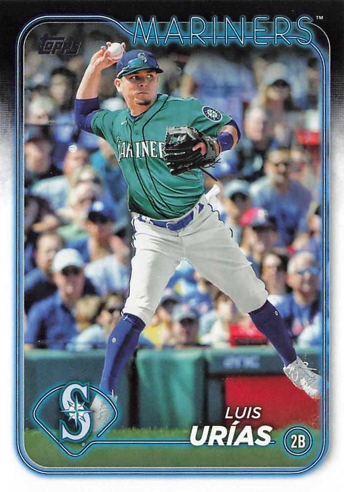 #674 Luis Urías - Seattle Mariners - 2024 Topps Baseball