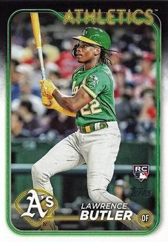 #676 Lawrence Butler - Oakland Athletics - 2024 Topps Baseball