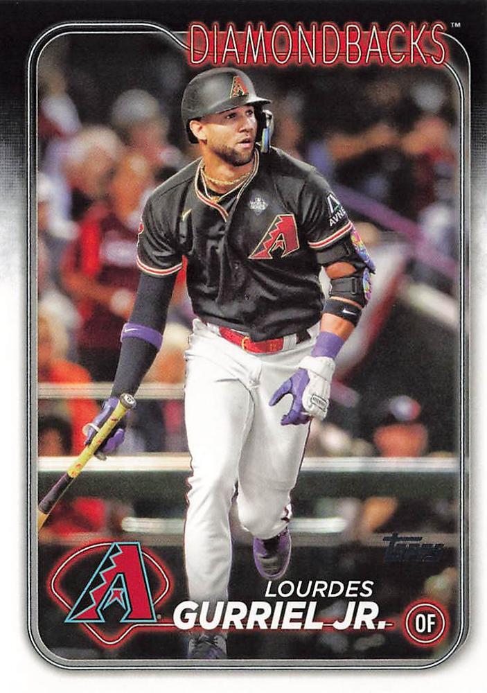 #677 Lourdes Gurriel Jr. - Arizona Diamondbacks - 2024 Topps Baseball