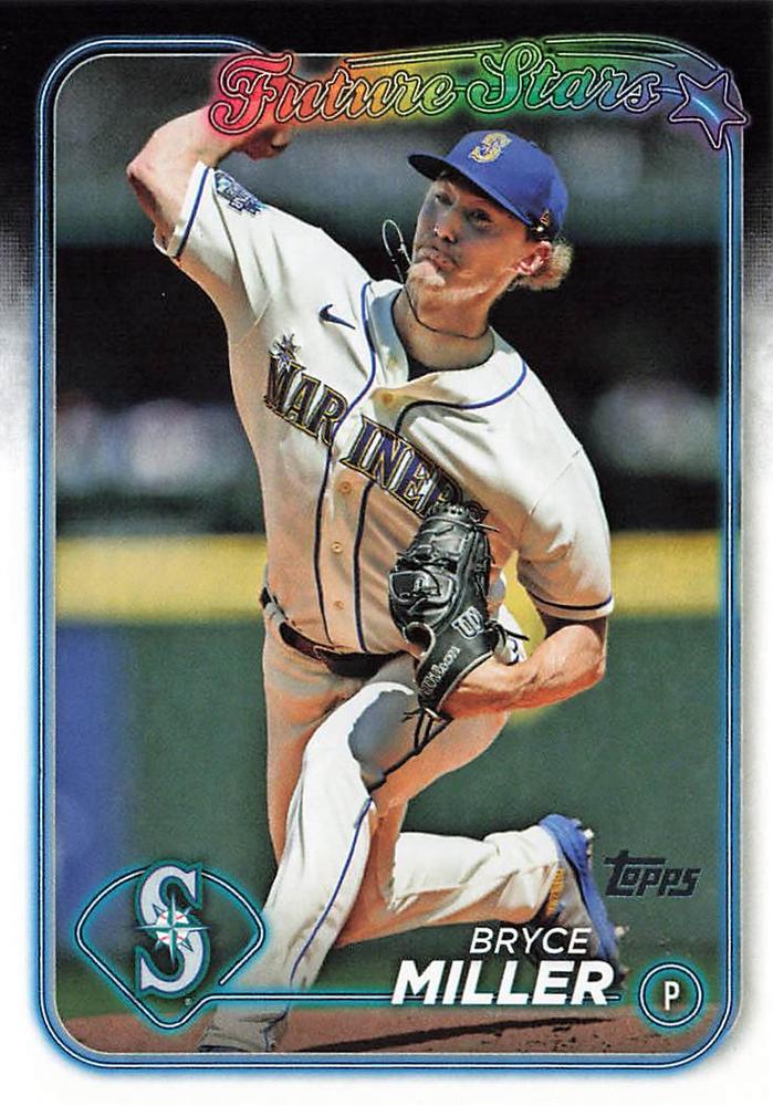 #679 Bryce Miller - Seattle Mariners - 2024 Topps Baseball