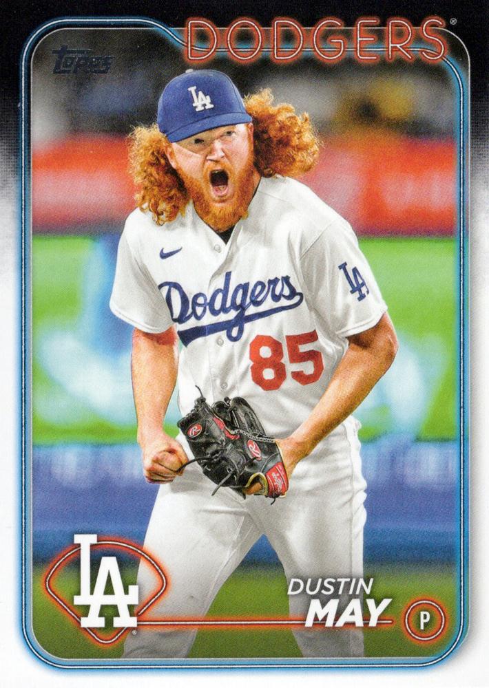 #683 Dustin May - Los Angeles Dodgers - 2024 Topps Baseball