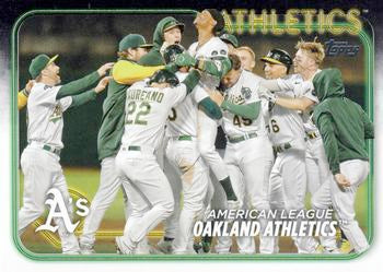 #688 Oakland Athletics - Oakland Athletics - 2024 Topps Baseball