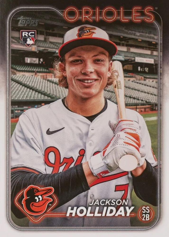 #697f Jackson Holliday - Baltimore Orioles - 2024 Topps Baseball