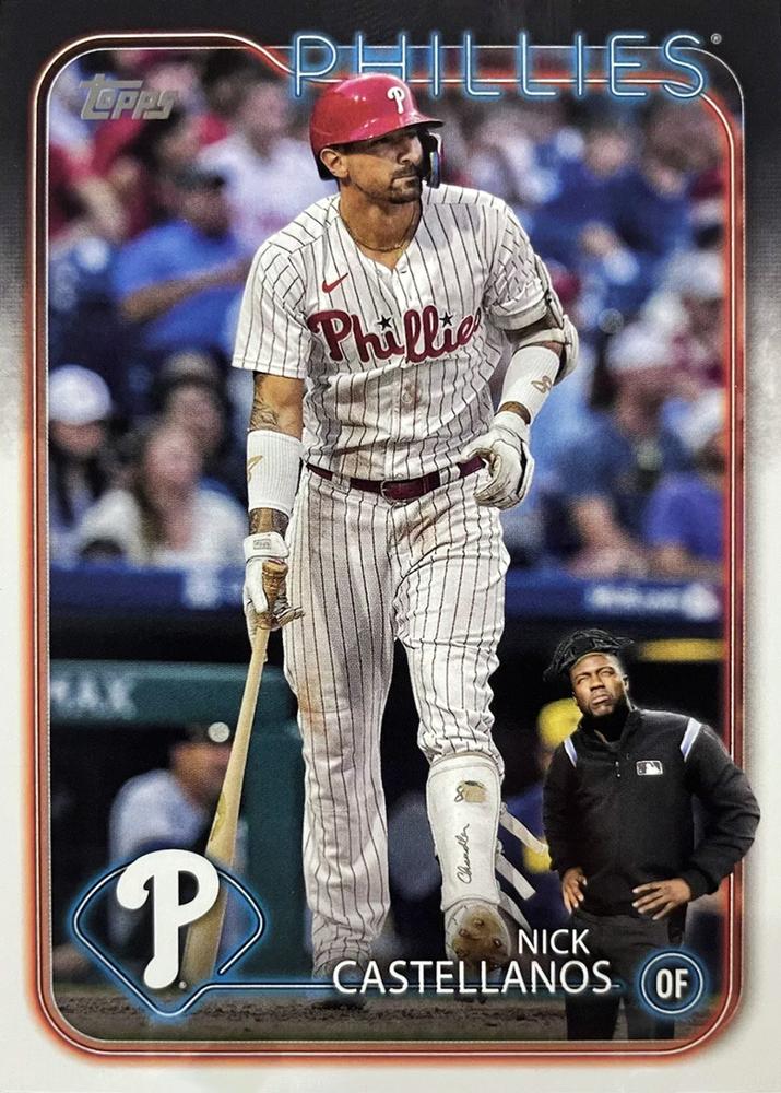 #421b Nick Castellanos - Philadelphia Phillies - 2024 Topps Baseball