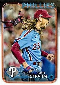 #528b Matt Strahm - Philadelphia Phillies - 2024 Topps Baseball