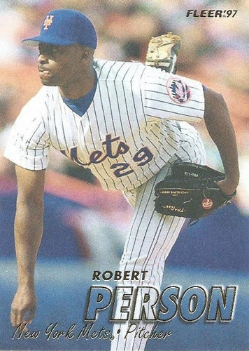 #404 Robert Person - New York Mets - 1997 Fleer Baseball