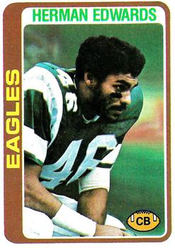 #404 Herman Edwards - Philadelphia Eagles - 1978 Topps Football